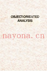 OBJECT-ORIENTED ANALYSIS