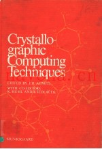 CRYSTALLOGRAPHIC COMPUTING TECHNIQUES