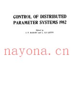 CONTROL OF DISTRIBUTED PARAMETER SYSTEMS 1982