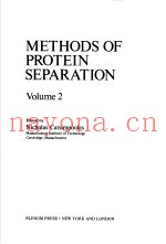 METHODS OF PROTEIN SEPARATION  VOLUME 2