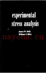 EXPERIMENTAL STRESS ANALYSIS