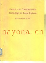 Control and Communication Technology in Laser Systems