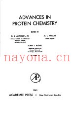 ADVANCES IN PROTEIN CHEMISTRY  VOLUME 18