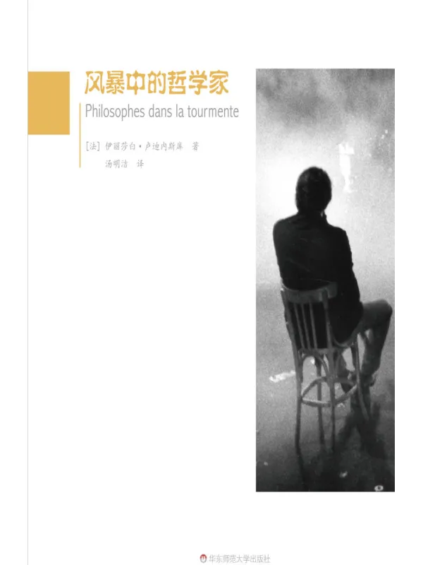 《风暴中的哲学家》(法)伊丽莎白·卢迪内斯库【文字版_PDF电子书_】 《风暴中的哲学家》封面图片