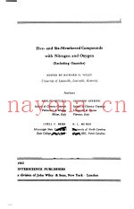 FIVE-AND SIX-MEMBERED COMPOUNDS WITH NITROGEN AND OXYGEN