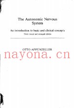 THE AUTONOMIC NERVOUS SYSTEM AN INTRODUCTION TO BASIC AND CLINICAL CONCEPTS
