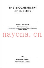 BIOCHEMISTRY OF INSECTS