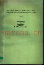 ENVIRONMENTAL SURVEILLANCE AROUND NUCLEAR INSTALLATIONS  VOL.2