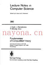 FUNDAMENTALS OF COMPUTATION THEORY
