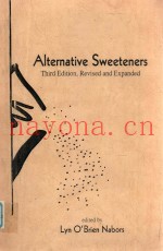 Alternative sweeteners; yjird edition
