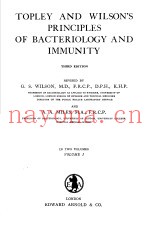 TOPLEY AND WILSON.S PRINCIPLES OF BACTERIOLOGY AND IMMUNITY  THIRD EDITION  VOLUME Ⅰ