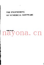 THE ENGINEERING OF NUMERICAL SOFTWARE