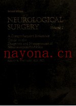 NEUROLOGICAL SURGERY VOLUME 1