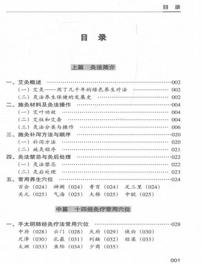 艾灸穴位新解插图