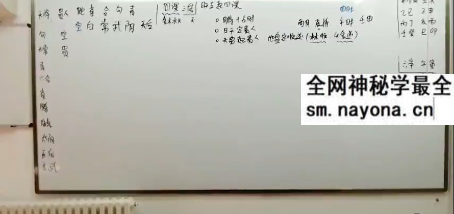 刘恒 大六壬预测学 8集