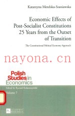 Economic effects of post-socialist constitutions 25 years from the outset of transition