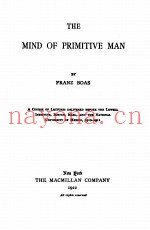 THE MIND OF PRIMITIVE MAN