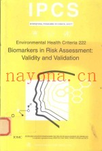 BIOMARKERS IN RISK ASSESSMENT VALIDITY AND VALIDATION