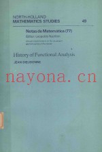 HISTORY OF FUNCTIONAL ANALYSIS