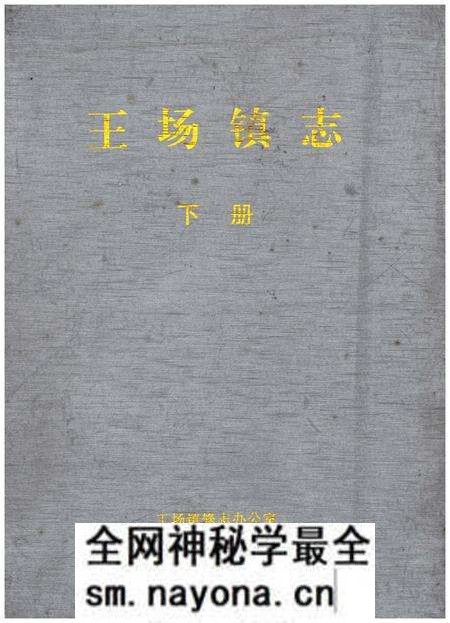《王场镇志（下册）》.pdf电子版_湖北省志预览图
