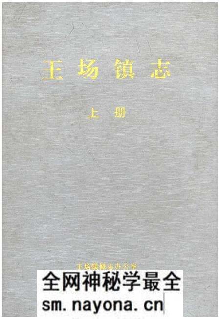 《王场镇志（上册）》.pdf电子版_湖北省志预览图