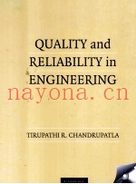 Quality and Reliability in Engineering