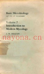 INTRODUCTION TO MODERN MYCOLOGY VOLUME 7