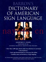 Dictionary Of American Sign Language