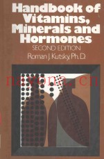 HANDBOOK OF VITAMINS MINERALS AND HORMONES SECOND EDITION