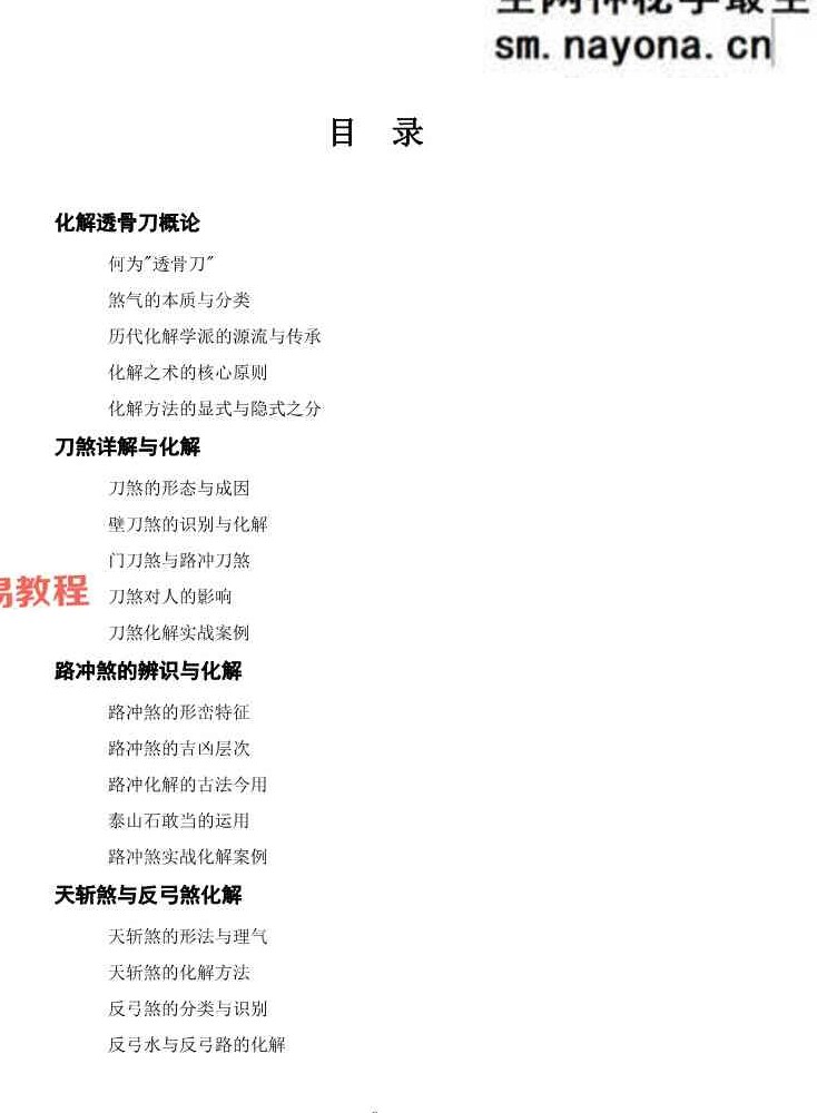 《化解透骨刀》慕言秋水.pdf 367页