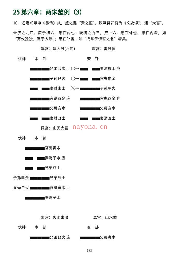 文始道周易古筮考纳甲法通解198页PDF 六爻教程