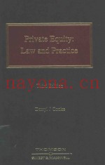 Private equity:law and practice