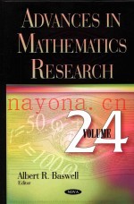 Advances in Mathematics Research Volume 24
