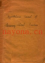 HYPOTHALAMIC CONTROL OF PITUITARY GLAND FUNCTION