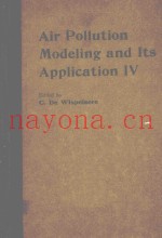 AIR POLLUTION MODELING AND ITS APPLICATION IV