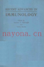 RECENT ADVANCES IN IMMUNOLOGY