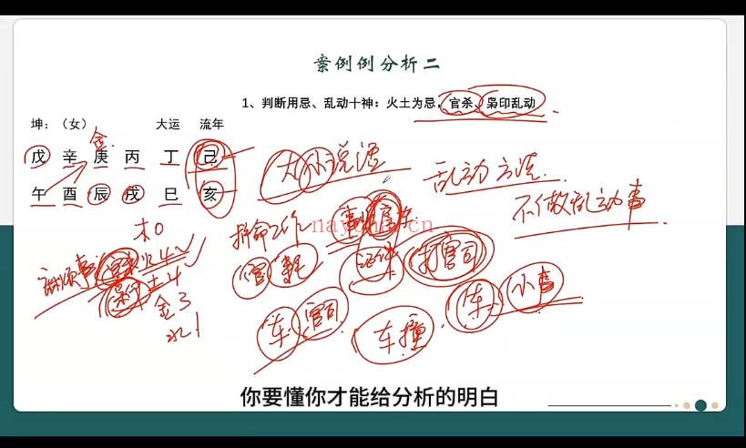 高秀萍吕氏八字命理基础课25集视频 八字教程