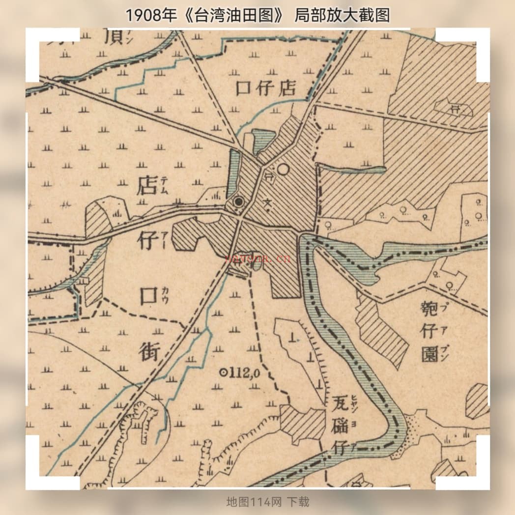 1908年两万分一台湾油田图(83幅)