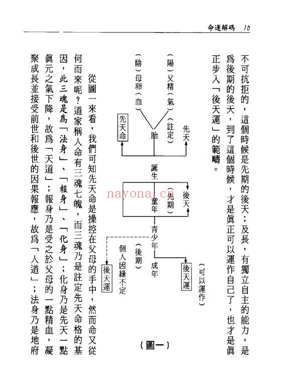 澹园主人命运解码95双页PDF 命理教程