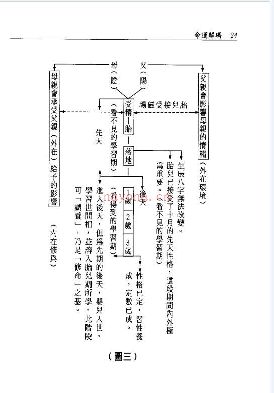 澹园主人命运解码95双页PDF 命理教程