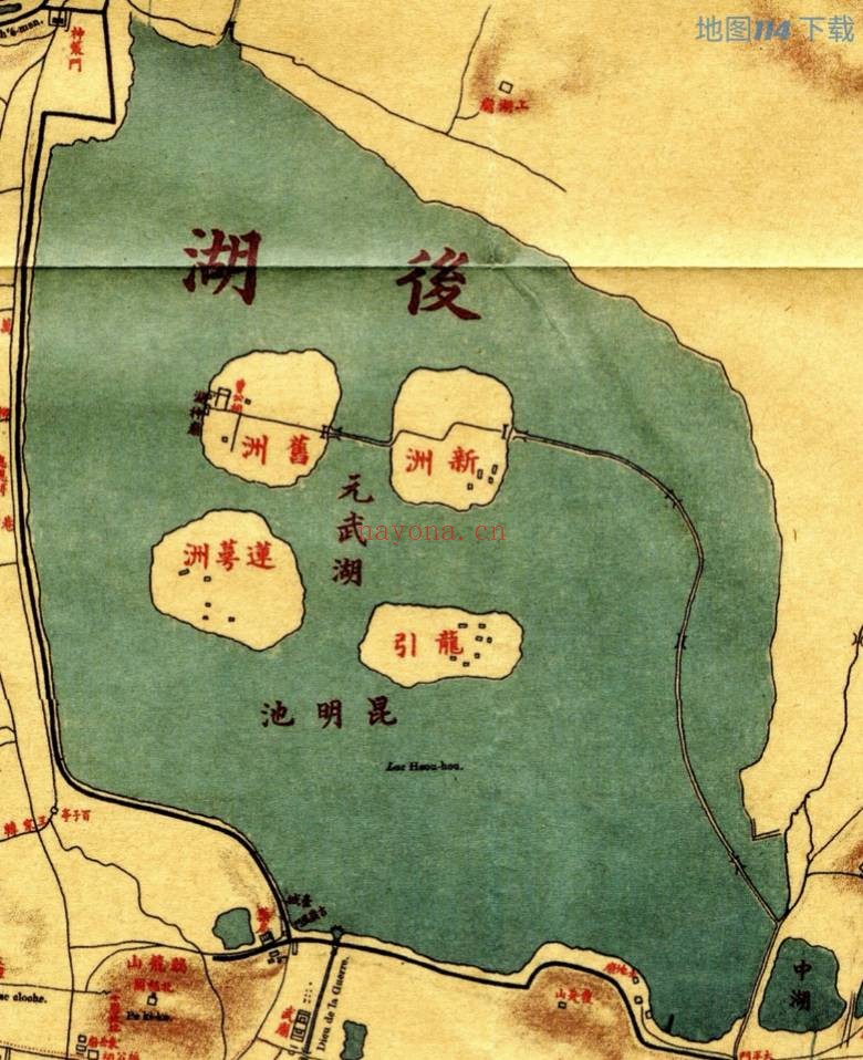 1898年江苏江宁府地图