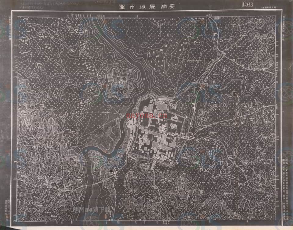 1947年湖北省城市图44幅