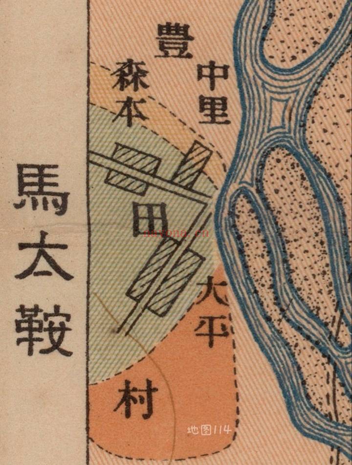 1925年花莲港地图
