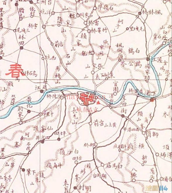 1931年江西省分县详图(46P)