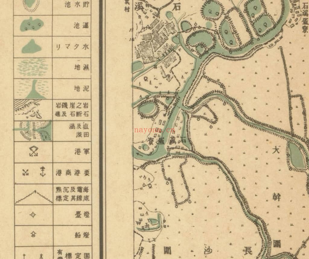 1938年广州市市区联络图(13幅)