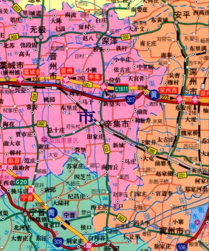河北省地图(98MB)