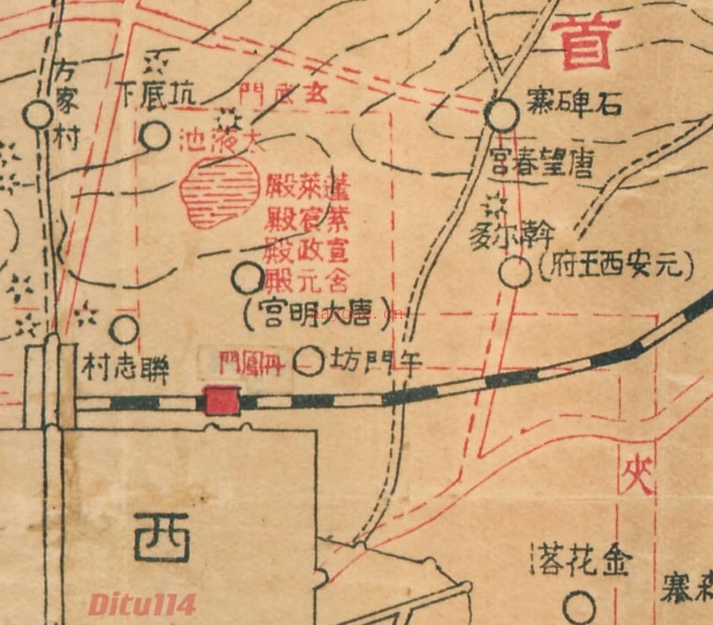1935年西京胜迹图