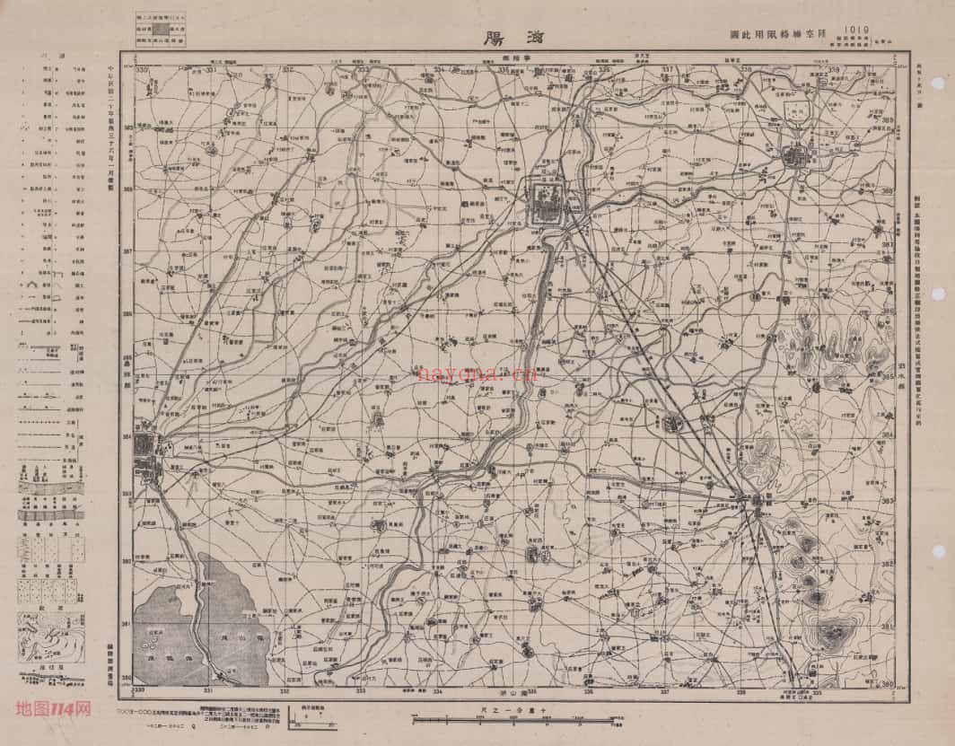 1948年晋冀鲁豫十万分一陆空联络地图(551幅)