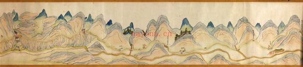 1762年陕境蜀道图(12P)