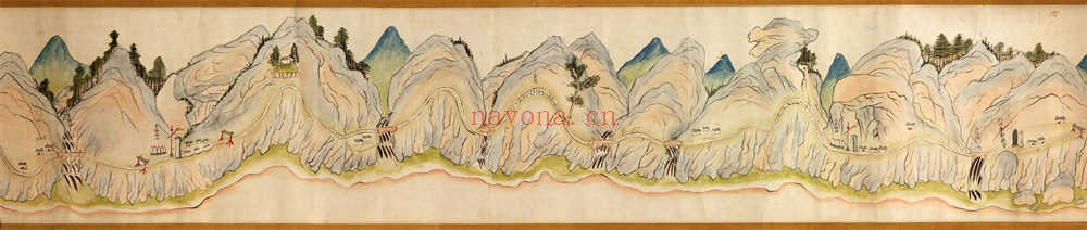 1762年陕境蜀道图(12P)